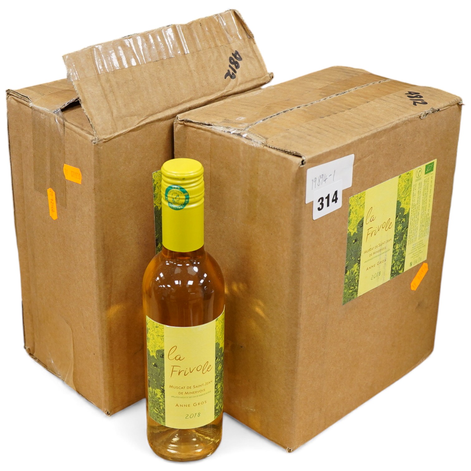 Muscat de Saint Jean de Minervois La Frivole Domaine Anne Gros et Jean Paul Tollot, 2018, twelve bottles, cased
